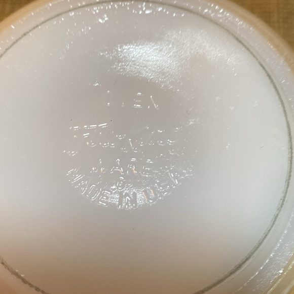 FIRE KING PEACH LUSTER SOUP BOWL - Picture 3 of 4